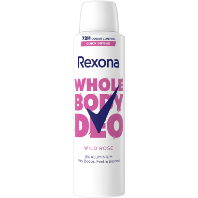 Rexona Whole Body Wild Rose dezodor 150 ml