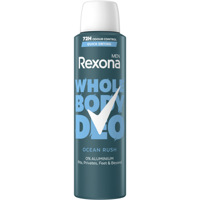 Rexona Men Whole Body Ocean Rush dezodor 150 ml