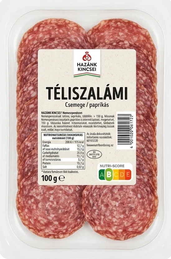 HAZÁNK KINCSEI Téliszalámi