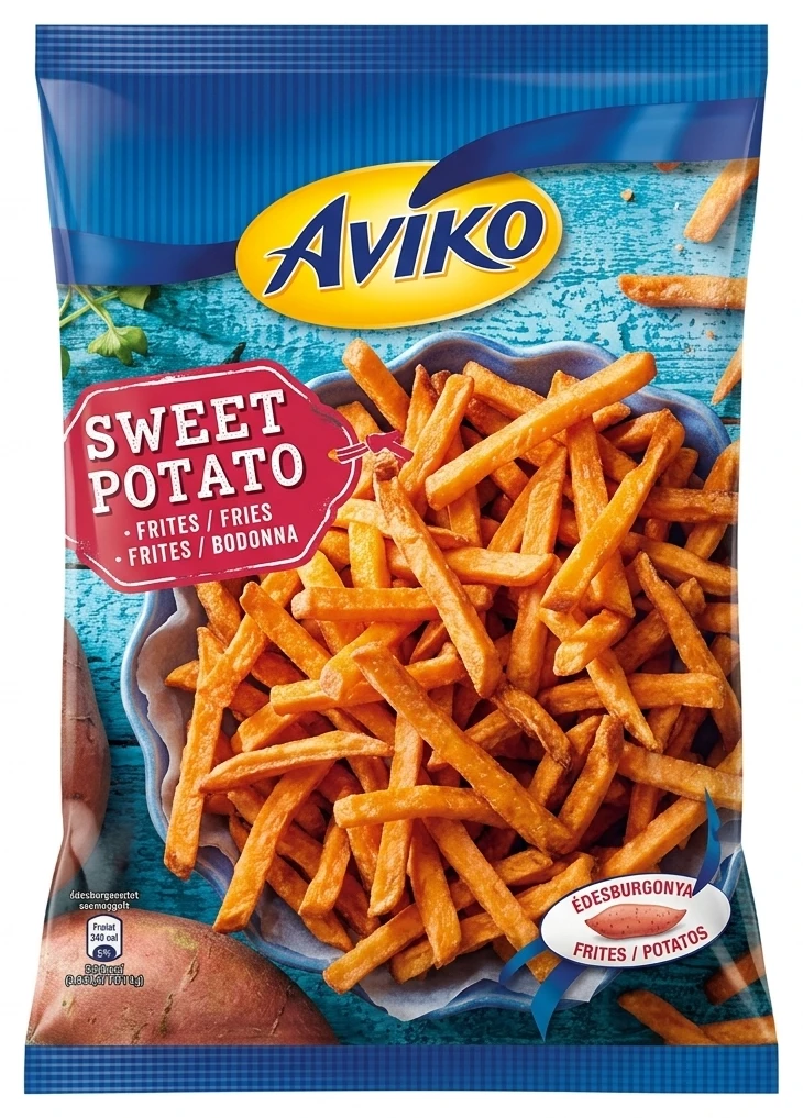Aviko édesburgonya-hasáb