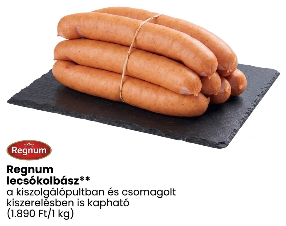 Regnum lecsókolbász