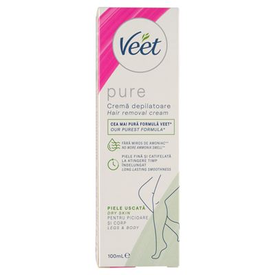 Veet Pure szőrtelenítő krém 100 ml