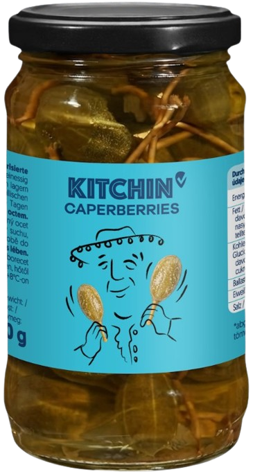 KITCHIN Kapribogyó szárral (320 g)