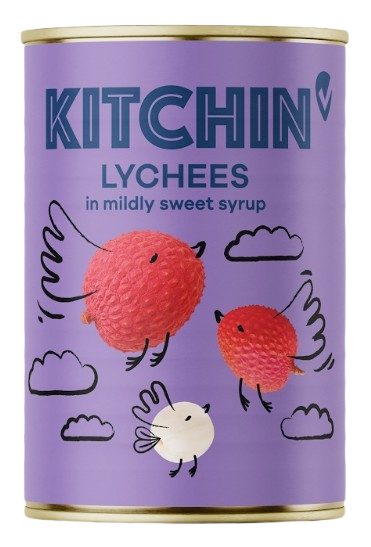 Kitchin Licsi enyhén cukrozott lében (567 g)