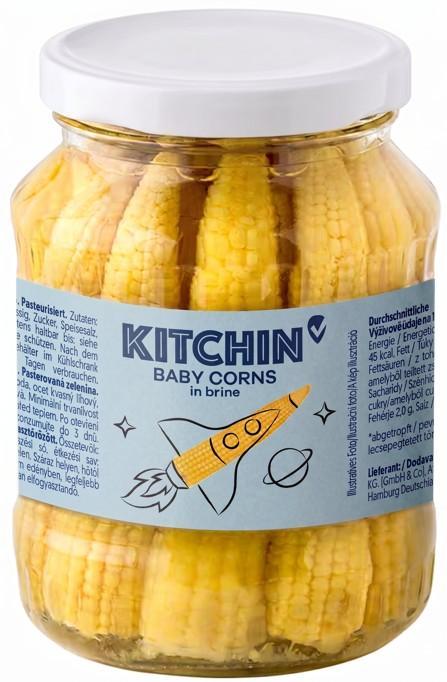 KITCHIN Bébikukorica sós lében (330 g)
