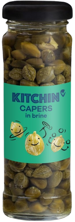 KITCHIN Kapribogyó sós lében (100 g)