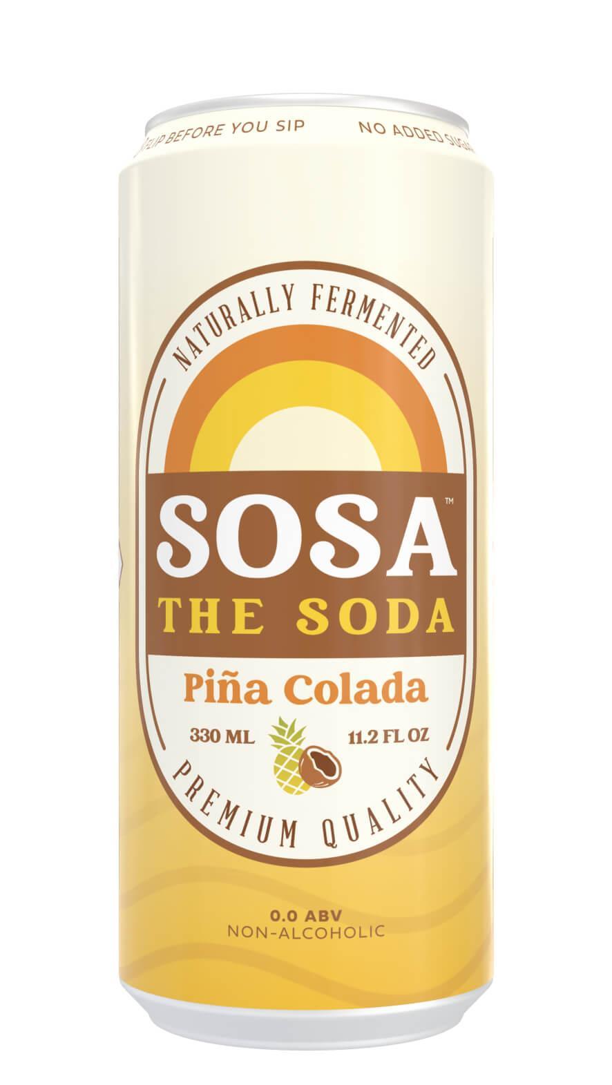 Sosa the Soda Water Kefir Piña Colada