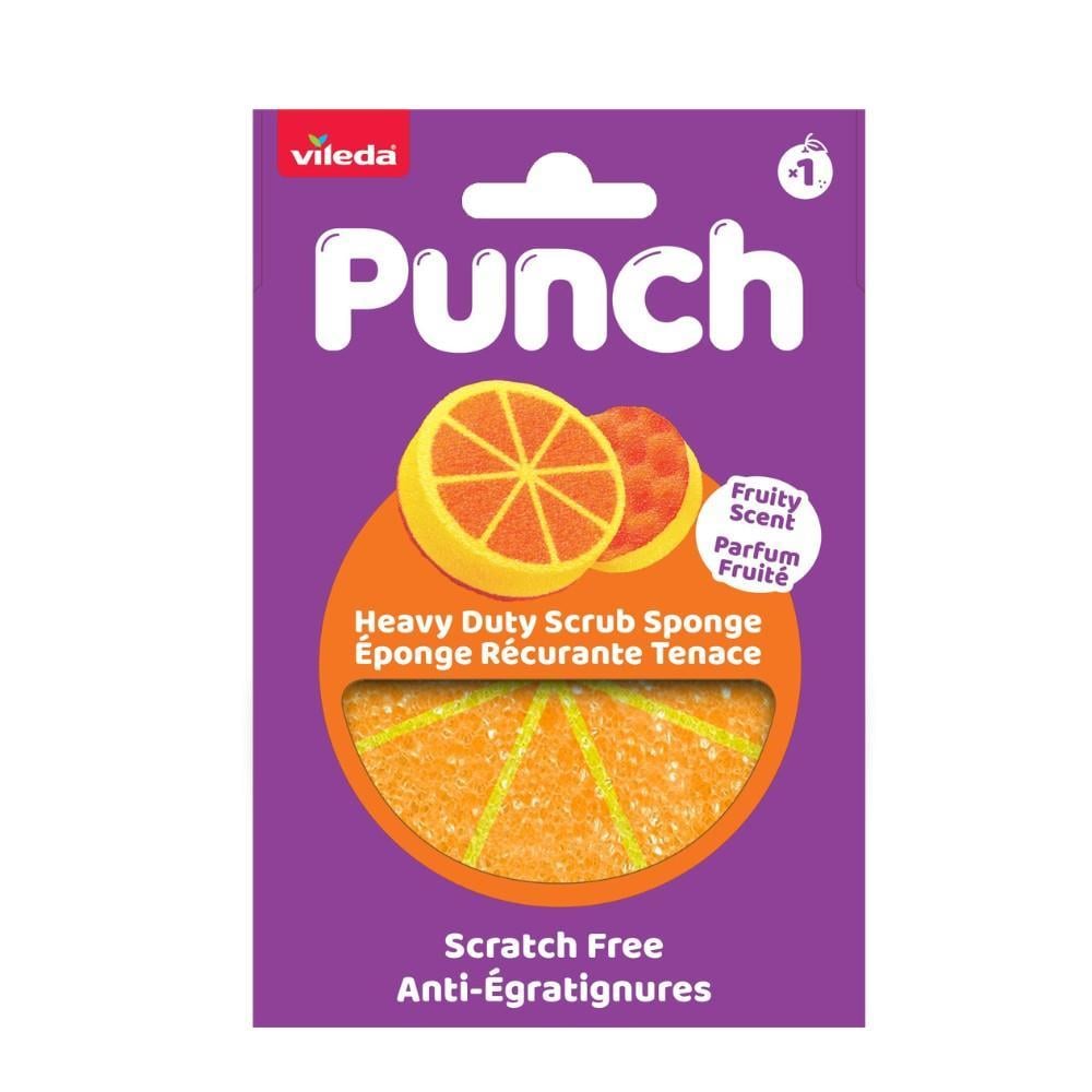 Vileda Punch Orange extra erős súrolószivacs 1x