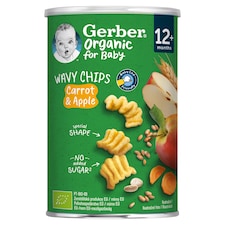 Gerber sárgarépás-almás bio gabonasnack 12 hónapos kortól 35 g