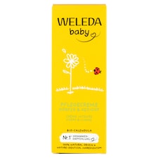 Weleda Bio körömvirágos natúr babakrém arcra, testre 75 ml