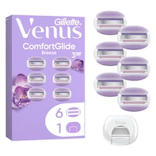 Gillette Venus ComfortGlide Női Borotvabetét Breeze, 6 Borotvabetétek