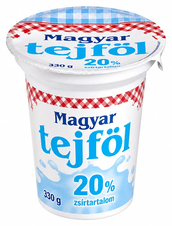 Magyar tejföl 20%-os zsírtartalom