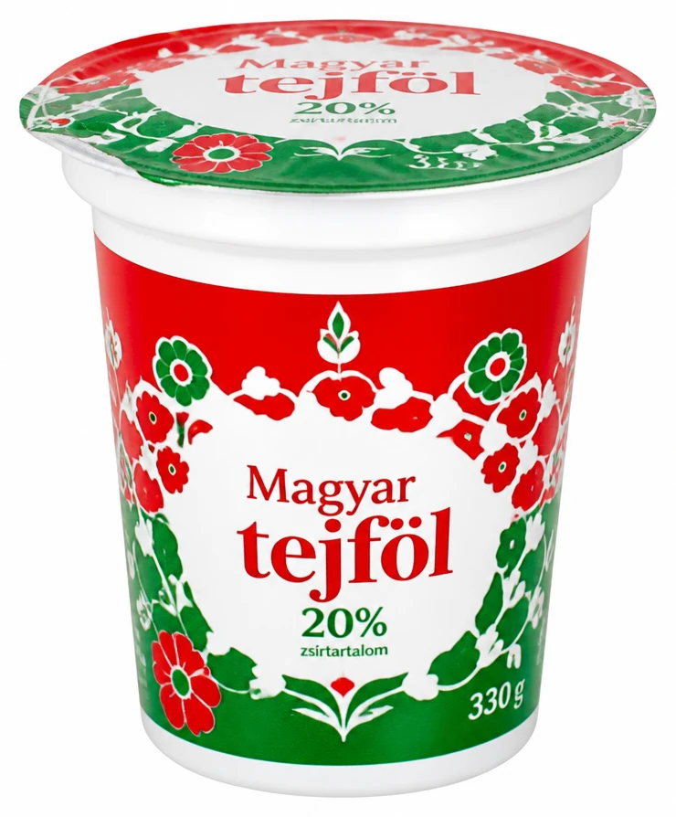 Magyar tejföl 20%-os zsírtartalom