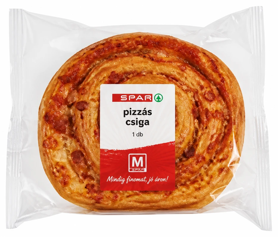 SPAR pizzás csiga