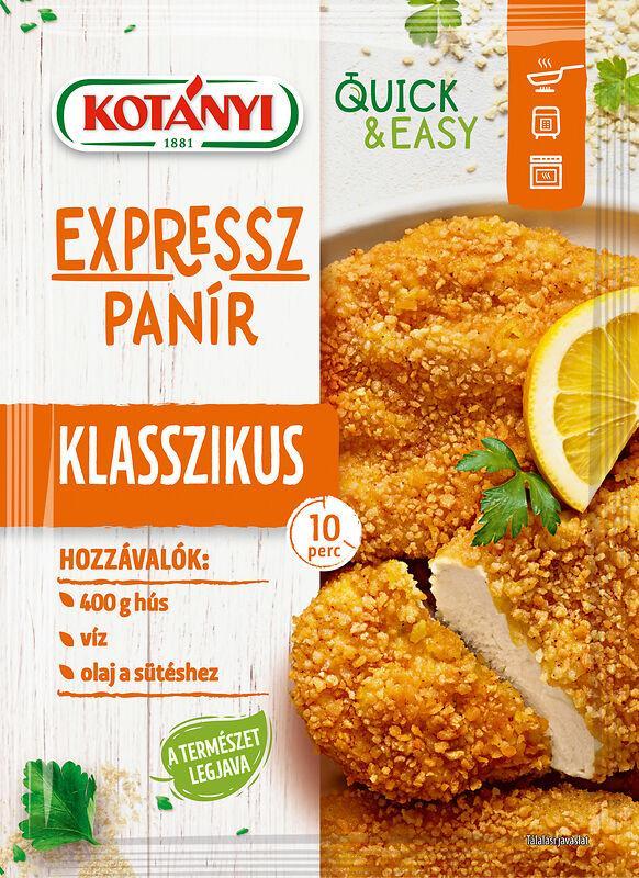 Kotányi Expressz panír, Klasszikus panírbunda alap fűszerekkel fűszerkeverék