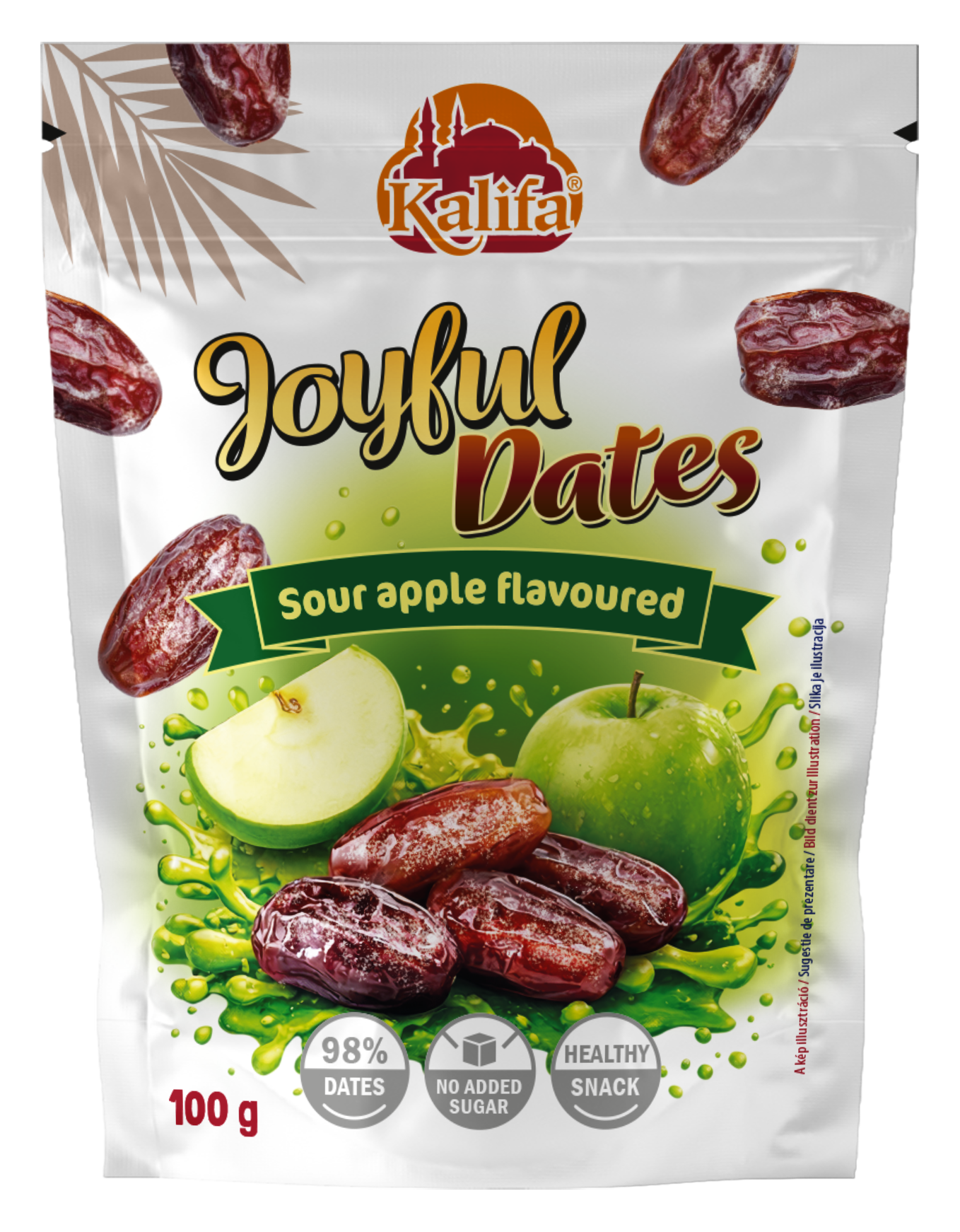 Kalifa Joyful Datolya savanyú alma ízesítéssel