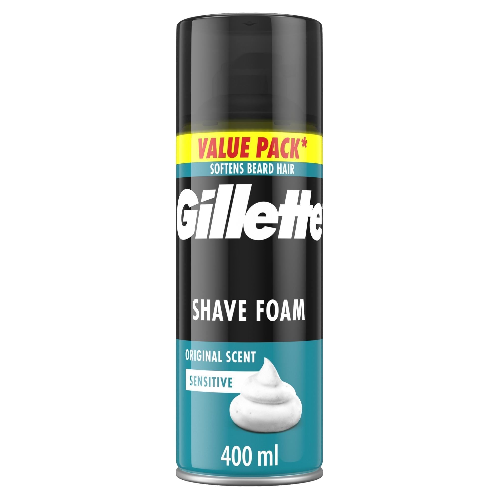 Gillette Classic Sensitive Borotvahab, 400 ml