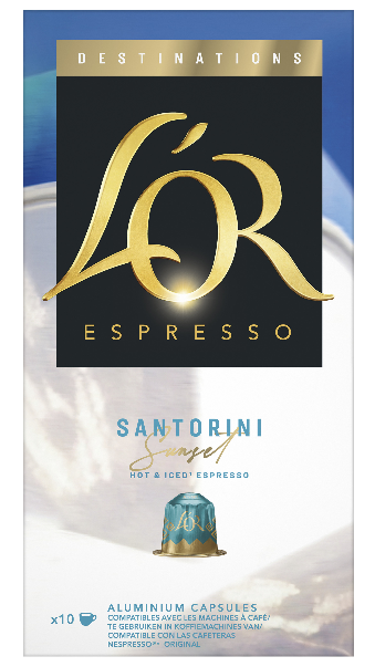 L'OR Nespresso kompatibilis Santorini Espresso kávékapszula