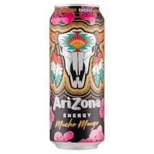 Arizona Mucho Mango szénsavas energiaital zöld teával 500 ml