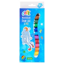 Cool by Victoria Watercolor Draw Like A Pro tempera 12 x 12 ml