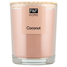 F&F Home Coconut illatos gyertya 500 g