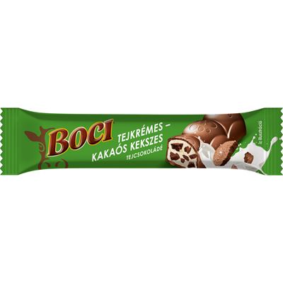BOCI Tejkrémes-Kakaós Kekszes Töltelékű Tejcsokoládé 32 g