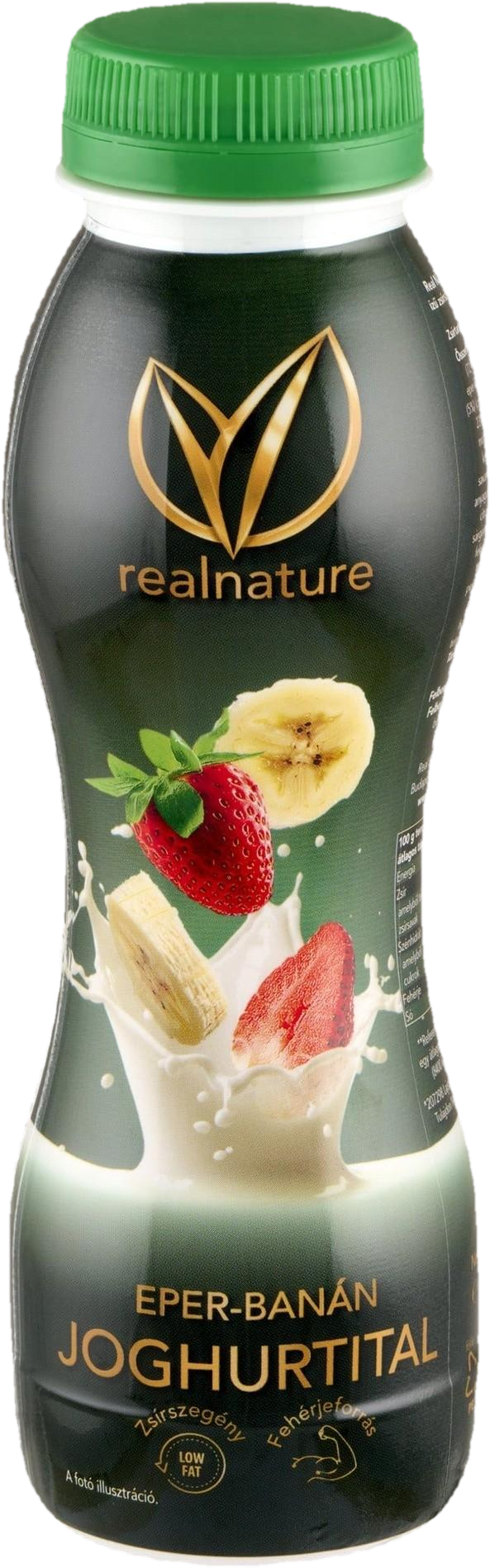 Real Nature epres-banános joghurtital