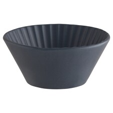 F&F Home Midnight Plisse kőporcelán müzlis tál