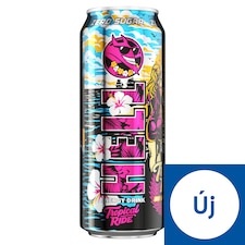 HELL Tropical Ride hibiszkusz- és mangosztánízű, koffeintartalmú, szénsavas energiaital 500 ml