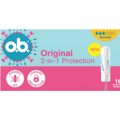 o.b. original normal tampon 16 db