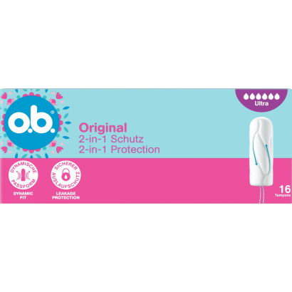 o.b. original ultra tampon 16 db