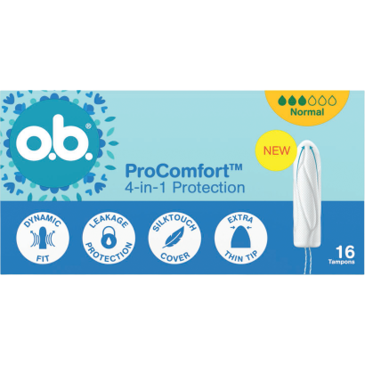 o.b. procomfort normal tampon 16 db
