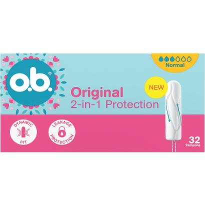 o.b. original normal tampon 32 db