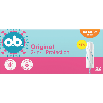 o.b. original super tampon 32 db