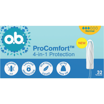 o.b. procomfort normal tampon 32 db