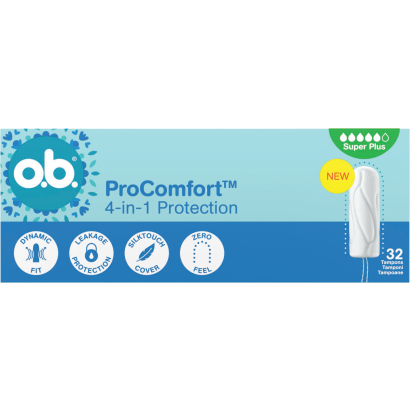 o.b. procomfort super plus tampon 32 db