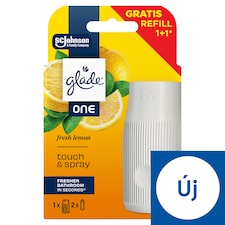 Glade One Fresh Lemon Touch & Spray koncentrált aeroszolos légfrissítő készülék 2 x 10 ml (20 ml)