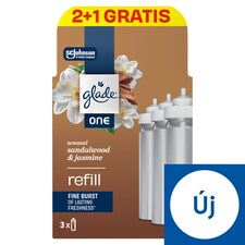 Glade One Sensual Sandalwood & Jasmine koncentrált légfrissítő aeroszol utántöltő 3 x 10 ml (30 ml )