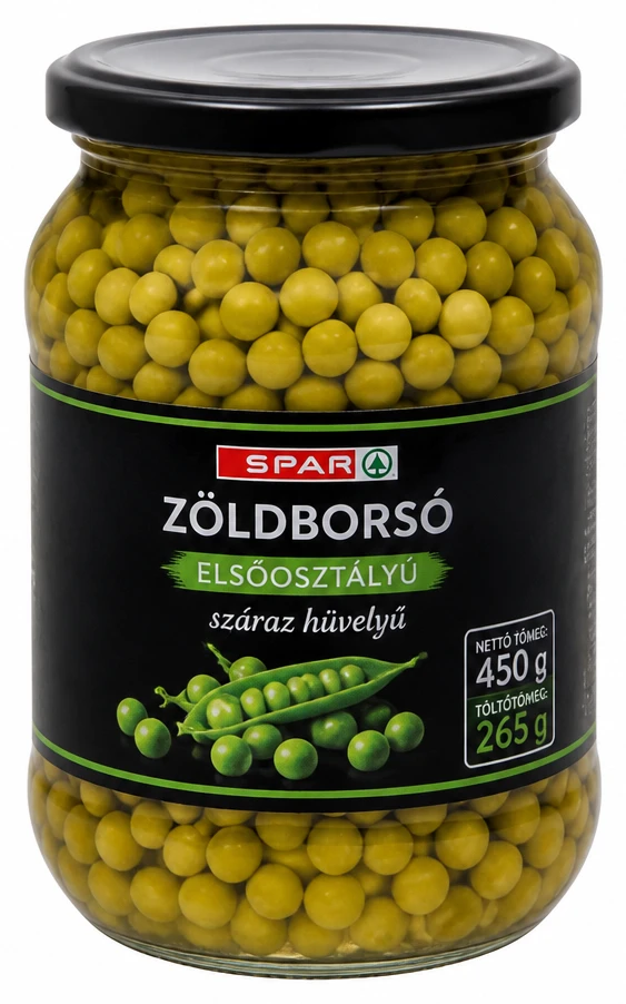 SPAR zöldborsó