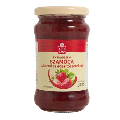 FINE LIFE Szamóca Extradzsem 310 g
