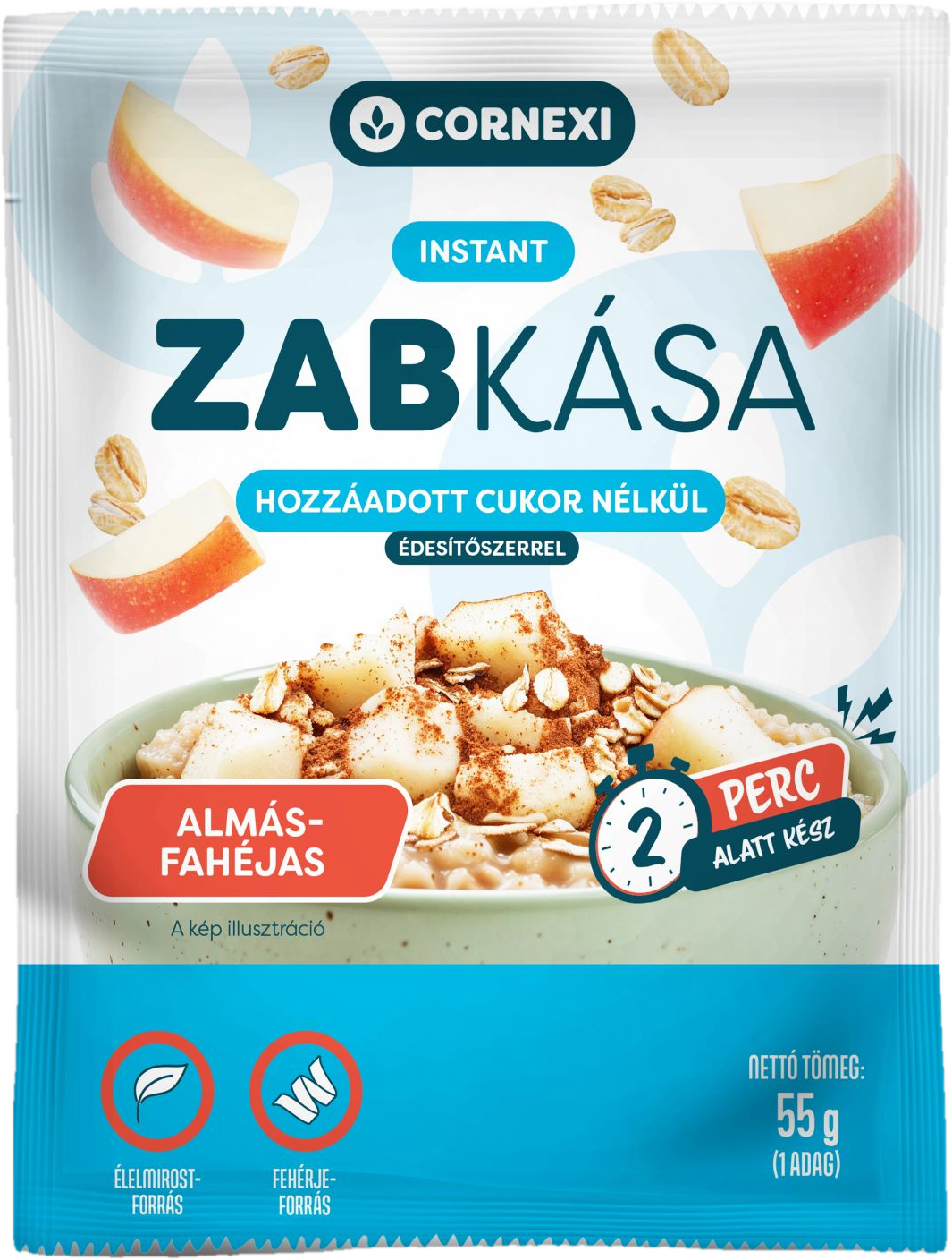 Cornexi HCN zabkása almával + fahéjjal