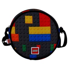 LEGO Bricks Colorful oldaltáska 1,2 l, 16 x 16 x 6,35 cm