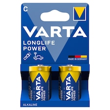 Varta Longlife Power C LR14 1,5 V nagy teljesítményű alkáli elem 2 db
