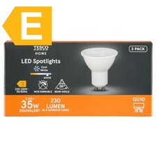Home GU10 230 lm 35W 4000K LED spotlámpa, 3 db-os