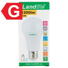 Landlite A60 1200 lm 15 W E27 3000K LED izzó