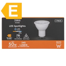 Home GU10 345 lm 50 W 4000K LED spotlámpa, 3 db-os