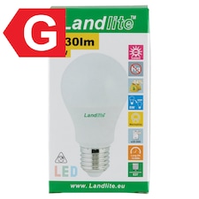 Landlite A60 630 lm 8 W E27 3000K LED izzó