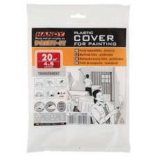 Handy áttetsző festő takarófólia 4 x 5 m
