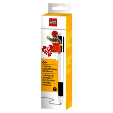 LEGO fekete zselés toll minifigurával M