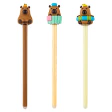 Centrum Capybara kék radírozható zselés toll 0,5 mm
